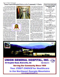 Union County Georgia magazine